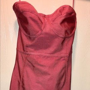 Strapless Bandage Dress